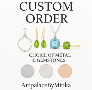 कस्टम गहने डिजाइन, व्यक्तिगत अंगूठी, कस्टम नेकलेस, कस्टम कंगन कस्टम ऑर्डर कस्टम मोइससानाइट गहने - Product Image 3