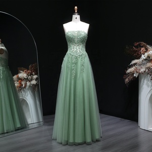 green emerald velvet dress Simple Green mirror work gown Dress 2021