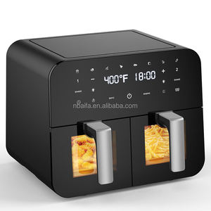 Aifa friggitrice ad aria doppia con <span class=keywords><strong>2</strong></span> cestelli doppia friggitrice ad aria 9L 2400W due Zone digitale friggitrice ad aria forno - Product Image 1