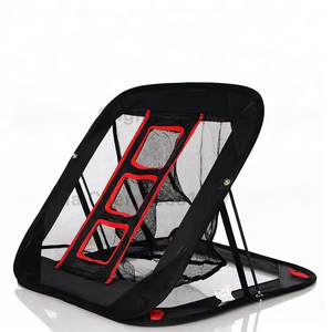 Filet de golf pliable pour l'entraînement au swing et l'amélioration de la précision, avec 3 cibles, filet d'entraînement au golf à assembler, <span class=keywords><strong>mini</strong></span> filet de pratique de disc-golf - Product Image 1