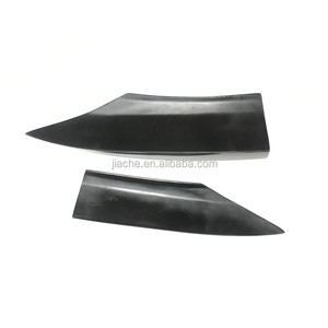 Becquet de pare-chocs arrière en fibre de carbone, séparateurs, ailerons, spoiler pour Audi A3 <span class=keywords><strong>S3</strong></span> berline 2014 2015 2016, plaque de protection de garde-boue en FRP, style automobile - Product Image 6