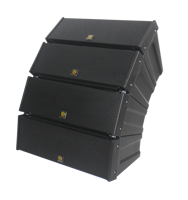 Haut-parleur PA compact extérieur 200W, alimenté, passif, système audio professionnel, haut-parleur de ligne, système sonore