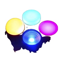 LED Pixel sans fil Wi-Fi Barre de lumière DJ Disco Alimenté par batterie Sans fil DMX Artnet APP Contrôle Artnet RGBW Lumières de scène LED
