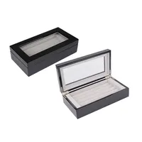 Custom Jewelry Storage Display Case Luxury Wooden Ring cufflink Boxes