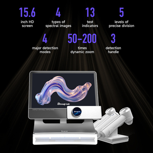 scalp analyzer hair follicle detector 200x/50x skin health detection machine10 million pixels hd screen microscope tester - Product Image 2