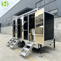 Caravane de camping personnalisable GoEasy avec toilettes à séparation sèche et humide