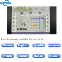 Dapeng 1150mm A4 B2 Große Doppel hydraulik/Doppels ch necken rad Touchscreen Papiers chneide maschine/Guillotine