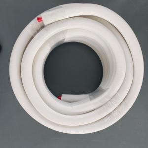 Tubo in <span class=keywords><strong>Rame</strong></span> Puro Bianco e Nero ASTM B280 per Isolamento Refrigerazione, Componenti per Sistemi HVAC - Product Image 1