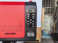 Nouvelle imprimante grand format semi-automatique à enroulement rapide, 1800 mm, double tête d'impression CMYK 4 couleurs pour têtes I3200 E1, à solvant écologique haute vitesse