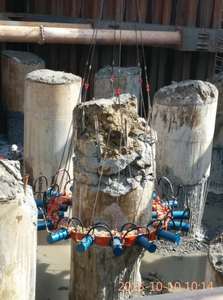 Peralatan Teknik Profesional penjualan murah cincin penghancur tumpukan beton diperkuat pemutus tumpukan - Product Image 3