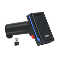 Nuevo Escáner de Códigos de Barras 2D XB-D40RB, Escáner de Códigos QR Inalámbrico 2.4G BT, Lector de Códigos de Barras 2D con Sensor de Imagen CMOS