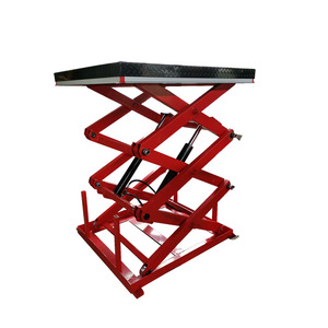 Tùy chỉnh thủy lực văn phòng phẩm Scissor Lift nền tảng tải <span class=keywords><strong>Dock</strong></span> 5 tấn x-lift bảng với phần mở rộng đoạn đường nối - Product Image 5