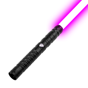 TXQSABER RGB FOC Blaster Balançoire Lisse Duel <span class=keywords><strong>Sabre</strong></span> <span class=keywords><strong>Laser</strong></span> Poignée En Métal 12 Couleur Changeante Combat Cosplay Cadeau Enfants Jouets Lumineux - Product Image 1