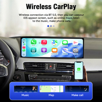 ZWNAV Écran Multimédia 14,9 Pouces sous LINUX avec Apple CarPlay pour BMW X1 F48 2016-2017 – Unité Centrale de Navigation GPS Améliorée