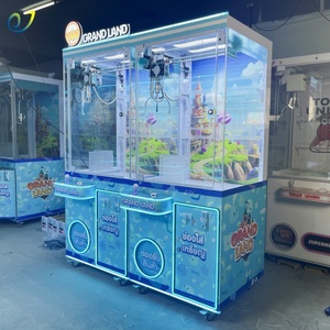 Quảng Châu Tùy Chỉnh Claw Đồng Xu Hoạt Động Trò Chơi Máy Vui Vẻ Vui Vẻ Máy Tiếng Anh Cài Đặt Hóa Đơn Chấp Nhận Cho Búp Bê Bán Hàng Làm Bằng Kim Loại Nhựa - Product Image 3