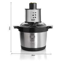 Mixeur automatique multifonction 6L grande capacité pour préparation culinaire et mixage
