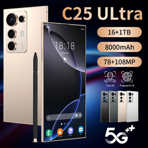 Teléfono Inteligente Budget S25 Ultra 5G de 7.3 Pulgadas, 8000mAh, 16GB, 1TB, Pantalla Completa, Desbloqueado, Versión Global HD - Product Image 2