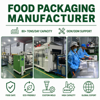 Kotak Makanan Persegi Sembilan Kompartemen Sekali Pakai Berbahan PET Food Grade untuk Kue, Roti, dan Pastry - Solusi Kemasan Premium