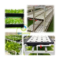 Plateau DWC en plastique Boîte de plantation flottante multicouche hydroponique avec 24 cellules Plateau de semis pour serre de jardin