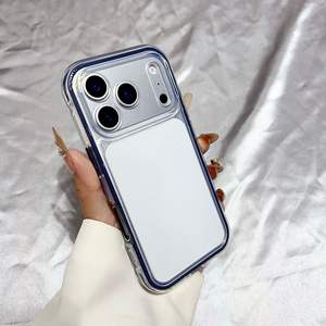 Funda para iPhone 17 Pro Max, de resina epoxi colorida, diseño dos en uno con ranura, cubierta completa a prueba de golpes. - Product Image 4