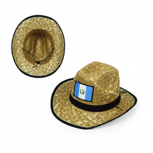 Sombrero de Paja de Guatemala de 12.5"x14" (72 Unidades/Caja) para Uso Diario, Estilo Fedora Panamá, Material de Seagrass, Ideal para Playa, Esquí y Verano - Product Image 2