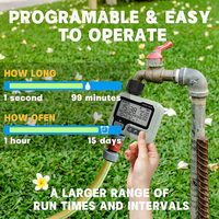 Arroseur automatique intelligent pour jardin, équipement d'irrigation programmable, minuterie d'arrosage programmable pour tuyau