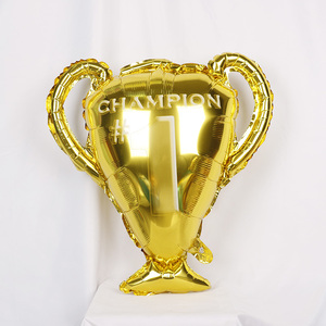 Golden Champion-trofeo de Globos de aluminio, Globos de helio, temática de feliz cumpleaños, evento, competición, Winner, globo de aire - Product Image 4