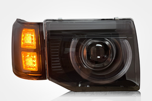 Faros Delanteros LED de Alta Gama para Mitsubishi Pajero Montero V32 92-01, Luz de Señal de Giro LED, Proyector, Par - Product Image 6
