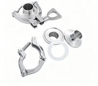 Ensemble de pinces de précision en acier inoxydable, raccord rapide, extrémité de soudage rapide, personnalisable OEM pour fixation de boucle à bride de mandrin