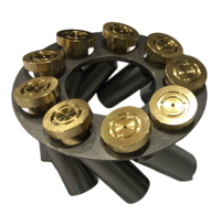 Pièces de pompe hydraulique JEIL Corée JMV Travel JMF Swing TEIJIN GM Vente en gros de pistons de pompe principale pour excavateur