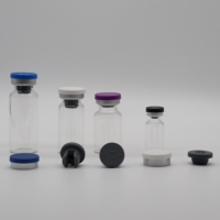 Flacons en verre lyophilisés stériles ISO RTU de 2 ml, 5 ml, 10 ml, 30 ml avec bouchon en caoutchouc et capuchon