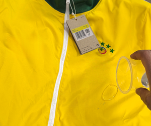 معطف ترنش ريترو جديد مصمم خصيصًا، كارديجان بسحاب، جاكيت مقاوم للماء، ملابس رياضية أمريكية كاجوال لكرة القدم - Product Image 6