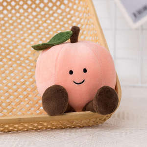 Lindos Peluches <span class=keywords><strong>de</strong></span> Frutas y Verduras Baratos, Personalizados, Suaves, para Niños, Personalizables como Apoyo Emocional - Product Image 5