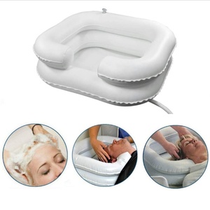 Vente Flash : Bassin de Lavage Capillaire Gonflable Portable Moderne en PVC pour Personnes Âgées, Handicapées, Enceintes et Patients Alités – Idéal pour la Salle de Bain - Product Image 4