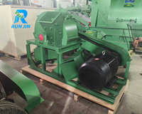 Broyeur à marteaux industriel grande capacité, concasseur de bois et machine à hacher la sciure avec moteur 380V/220V haute capacité