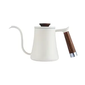 pote de café mocha Suppliers-Bule de café americano boca longa, conjunto de máquina de café gotejamento mocha em aço inoxidável