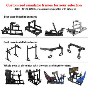 Berserk Simulateurs Racing 40120 Sim Racing Simulateur de conduite Cockpit <span class=keywords><strong>Fanatec</strong></span> Volant Simulateur de conduite g Force Motion - Product Image 3