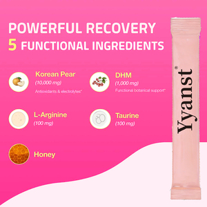 High quality Recovery Boost jelly stick with Korean Pear DHM Hangover Support & Natural Electrolytes for <b>Post</b>-Drinking Wellness - Product Image 5