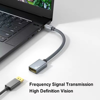 Câble ULT-unite OEM 1080P 60HZ 4K 60HZ 2K 144HZ 2K 165HZ 4K144HZ 8K60HZ Mini DP 1.4 vers DP Câble d'extension