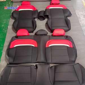 Cubiertas de asiento de coche 9D de lujo de cuero especial envolvente completo personalizado de fábrica Muchkey para Toyota Ford Hyundai Nissan Chery Jetour <span class=keywords><strong>MG</strong></span> - Product Image 1