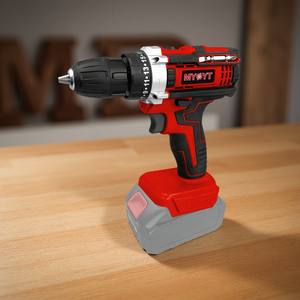 20V akülü matkap 22N.m Max tork 0-350/0-1300rpm yüksüz hız 25 tork ayarları 10mm Chuck boyutu LED ışık fırça motoru - Product Image 2