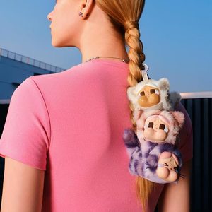 Porte-clés en peluche CryBaby Wild Cutie Series, <span class=keywords><strong>chat</strong></span> léopard de haute qualité, boîte mystère Cry Baby, jouet en peluche vinyle, poupée, boîte aveugle - Product Image 5