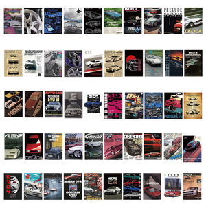 50 pezzi giapponese modificato auto adesivi Graffiti per auto moto decorazione impermeabile <span class=keywords><strong>JDM</strong></span> adesivo da corsa - Product Image 3