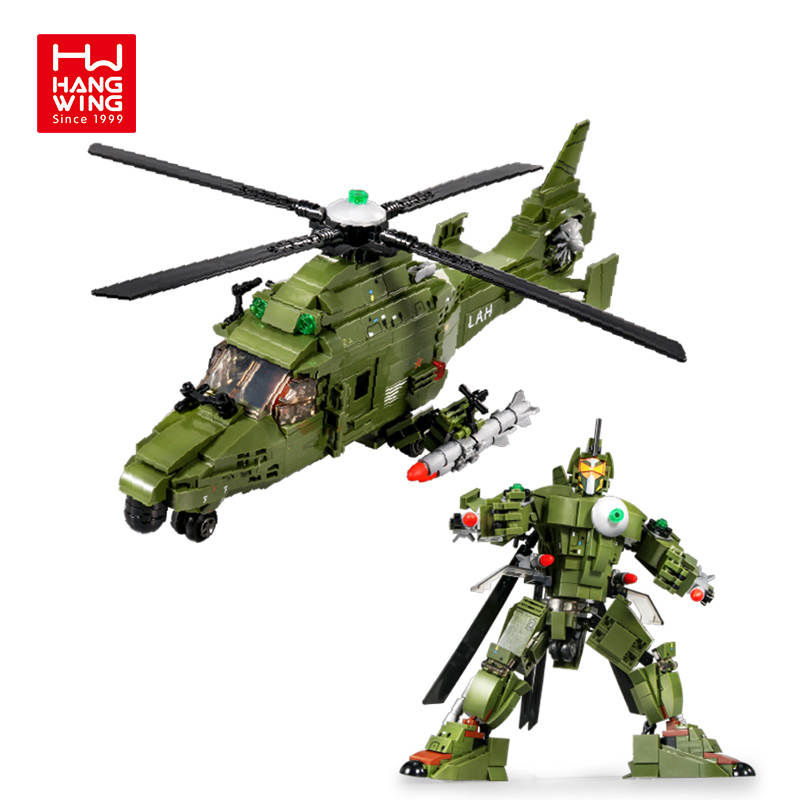 595PCS Assembly DIY Bricks Military Series