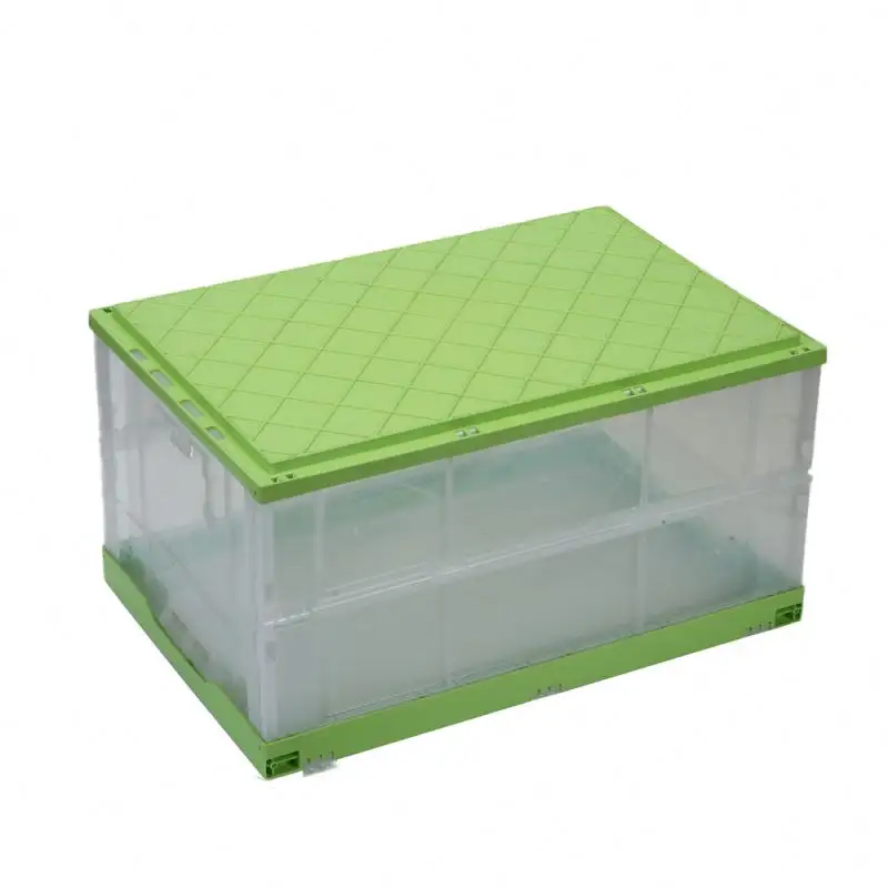 Контейнеры и пластиковые контейнеры для хранения оптом складной ящик для хранения с крышкой