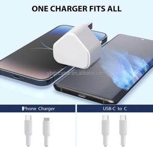 Free Sample 20W USB C Travel <b>Adapter</b> TYPE C PD3.0 Fast Charging Head for iPhone 14 13 12 11 iPad 3A Wall Charger - Product Image 2
