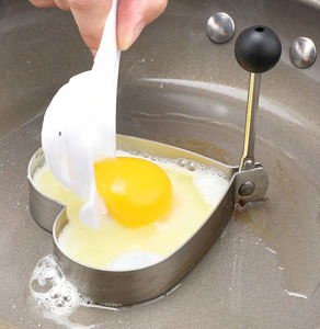 แม่พิมพ์แพนเค้กสแตนเลส Syh1376 แบบไม่ติดกระทะ สำหรับทำไข่เจียว อุปกรณ์ครัวสำหรับทำอาหาร ขายส่ง - Product Image 4