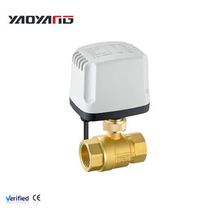 11/4 İnç Pirinç Su Geçirmez Tip 2 Telli Normalde Kapalı AC220VDC12-24V Pirinç Elektrikli Küresel Vana Solenoid Vana Değişimi - Product Image 1