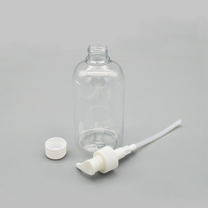 Botella de Gel de Ducha de 500 ml con Dispensador de Bomba PET para Jabón Líquido para Manos, para Todo Tipo de Piel, Envase Cosmético - Product Image 4