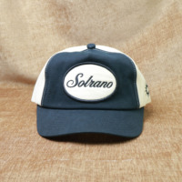 Casquette de baseball à 5 panneaux avec bord incurvé et broderie de marque, couleur personnalisée